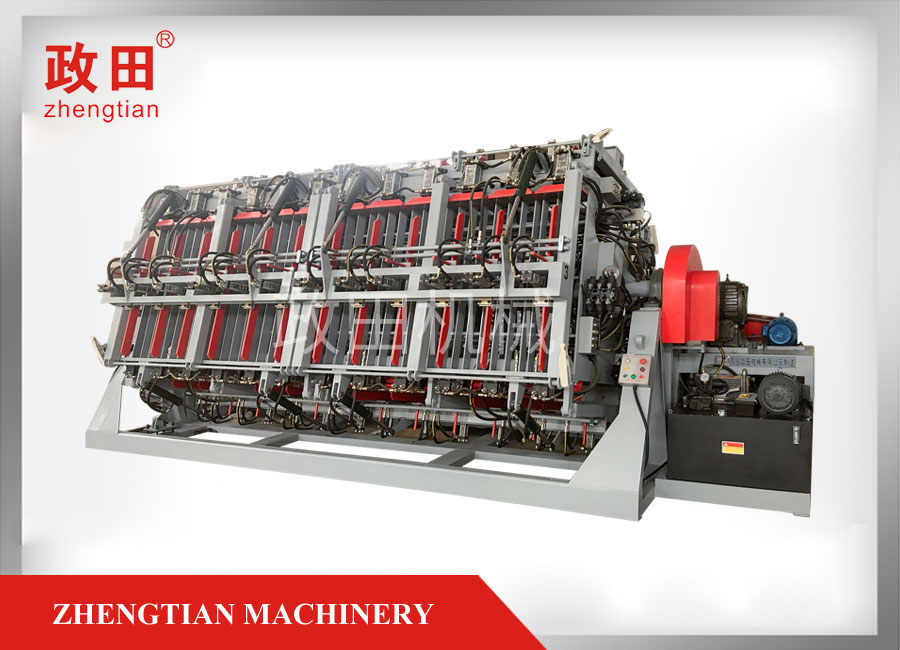 MH4600F/4型液壓四面旋轉拼板機